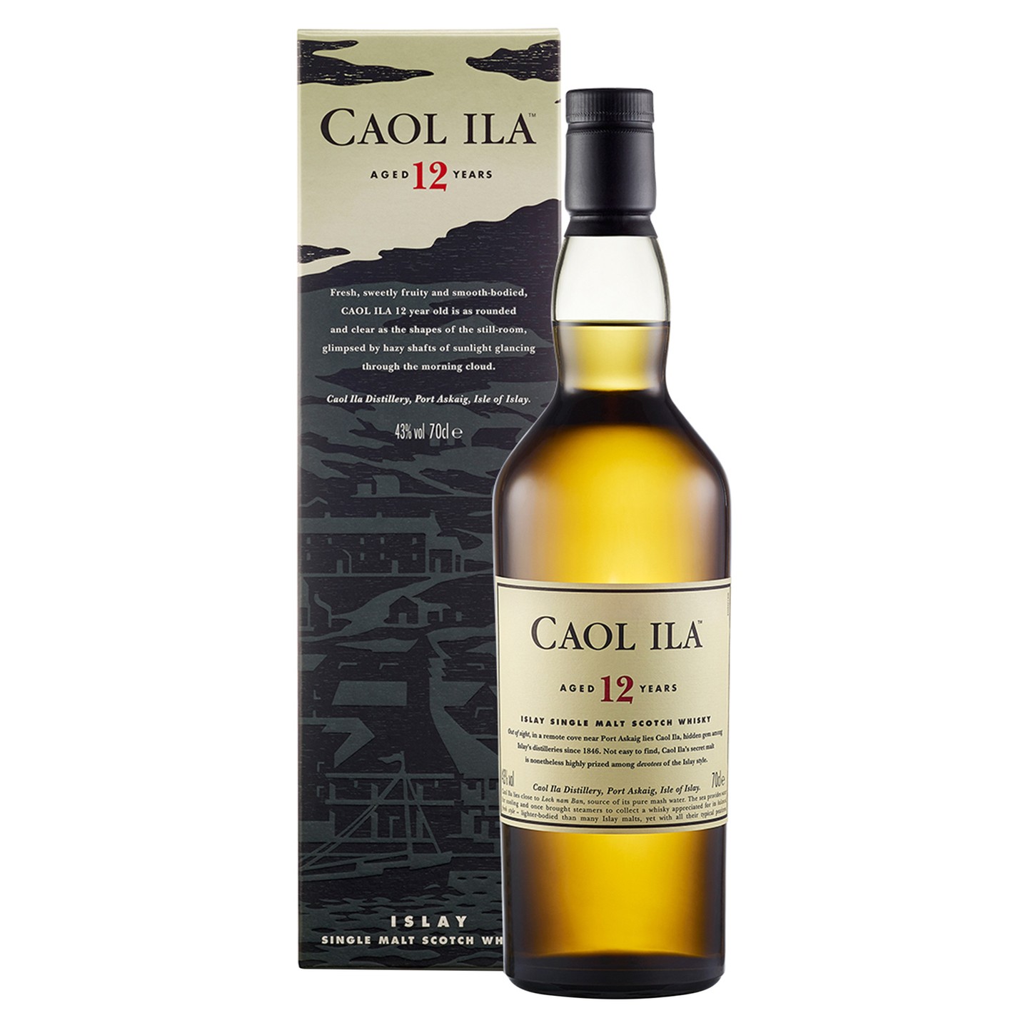 Caol Ila 12年 Talisker 10年 Dimple ウイスキー Caol Ila 12 Years Old Islay Scotch Whisky, 70cl
