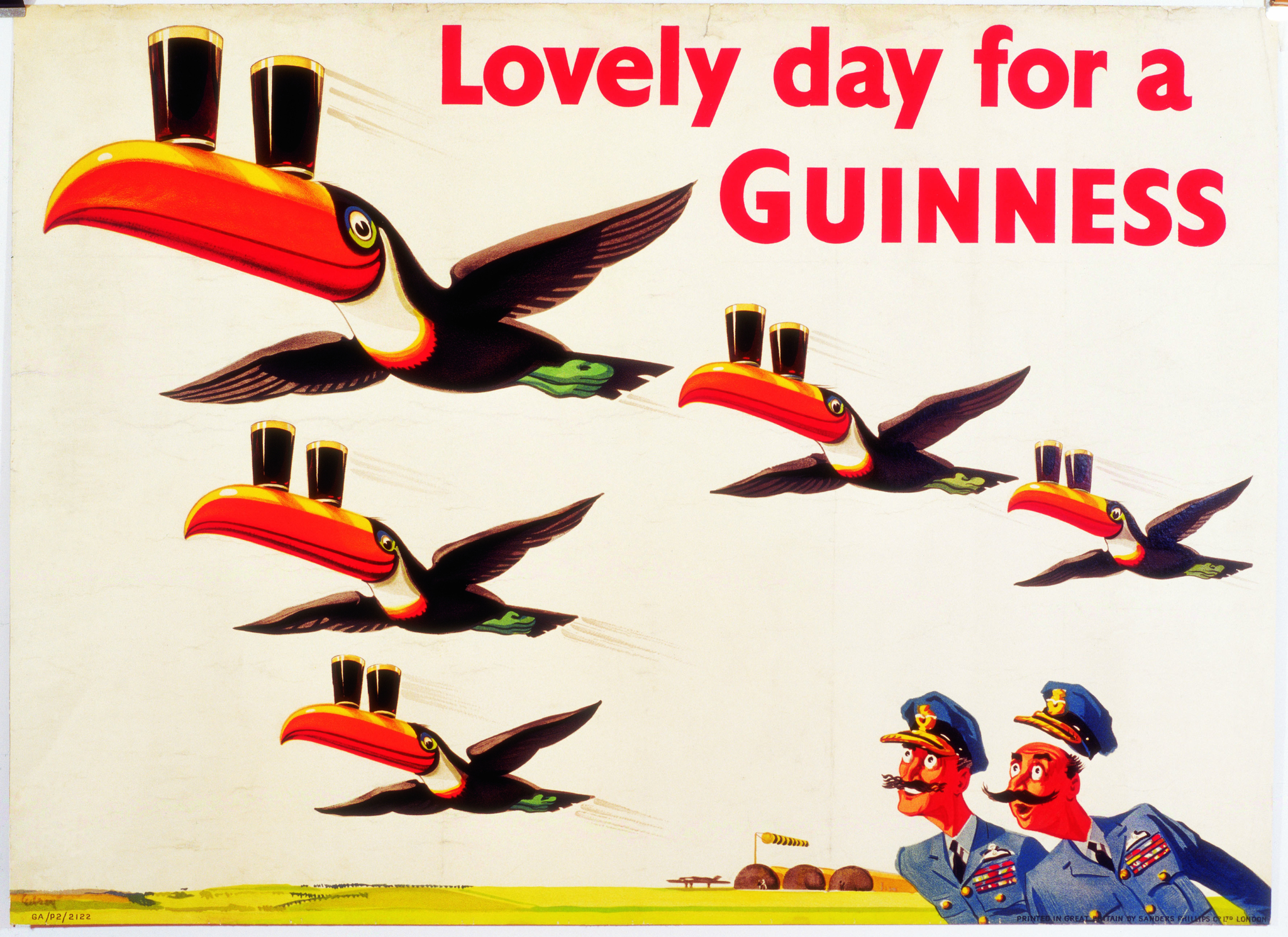 250gsm A3 Poster HAVE ONE WHEN YOU'RE TIRED GUINNESS date unknown Ireland 